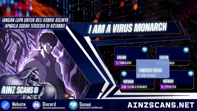 I Am the Virus Monarch Chapter 21 Gambar 1
