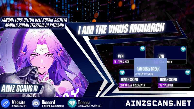 I Am the Virus Monarch Chapter 58 Gambar 1