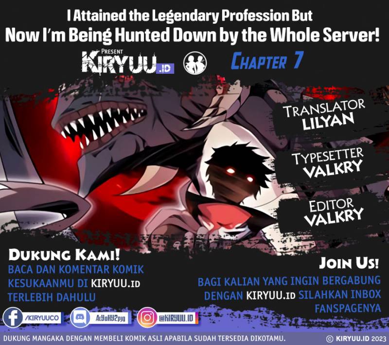 I Attained the Legendary Profession But Now I’m Being Hunted Down by the Whole Server?! Chapter 07 Gambar 1