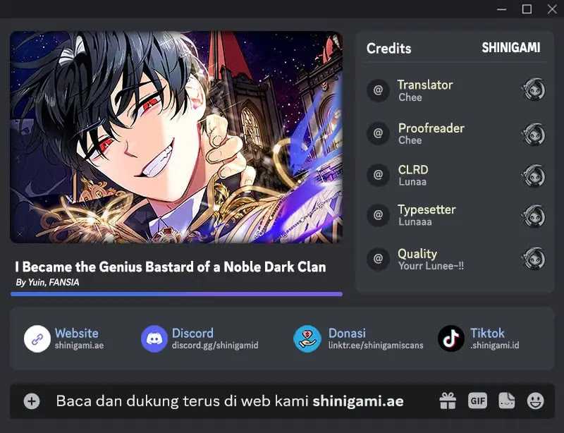 I Became The Genius Bastard Of A Noble Dark Clan Chapter 10 Gambar 1