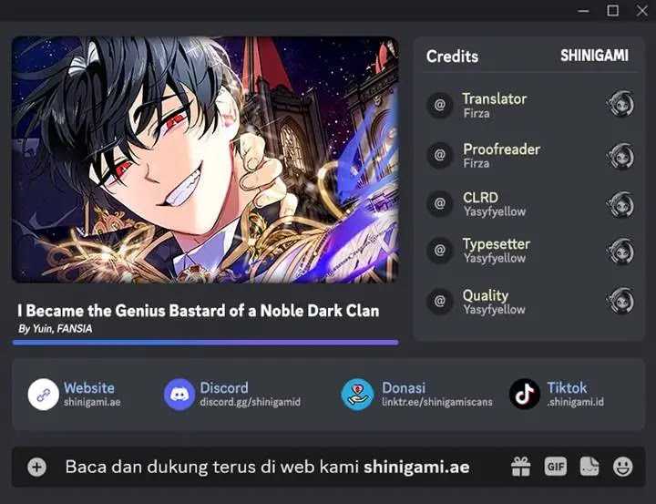 I Became The Genius Bastard Of A Noble Dark Clan Chapter 28 Gambar 1