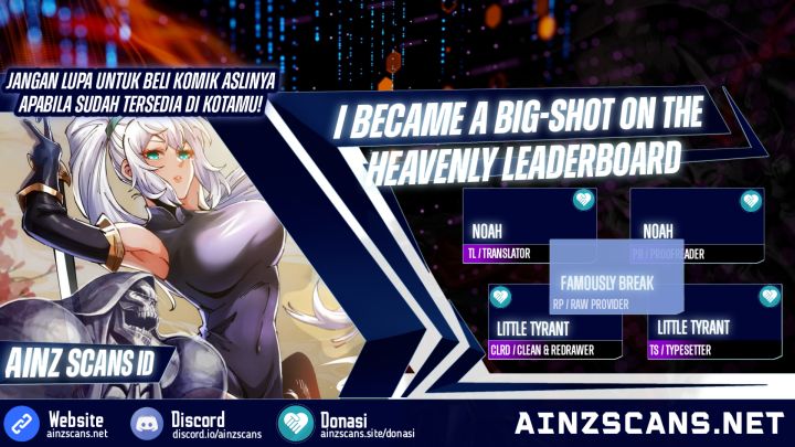 I Became a Big-Shot on the Heavenly Leaderboard Chapter 09 Gambar 1