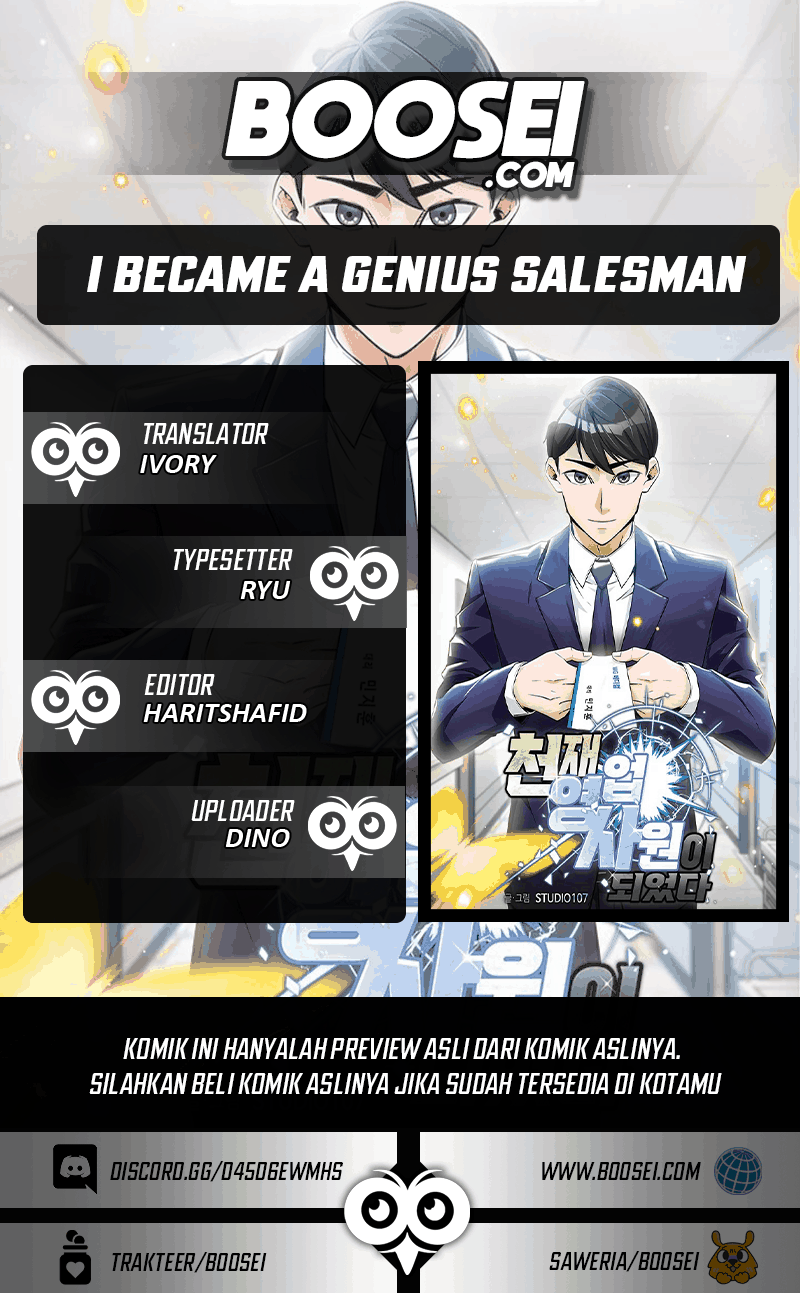 I Became a Genius Salesman Chapter 07 Gambar 1