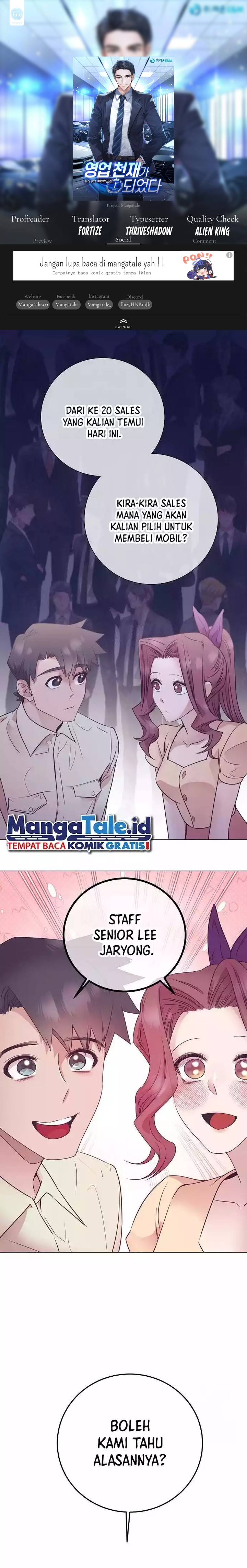 I Became a Sales Prodigy Chapter 47 S1 End Gambar 1