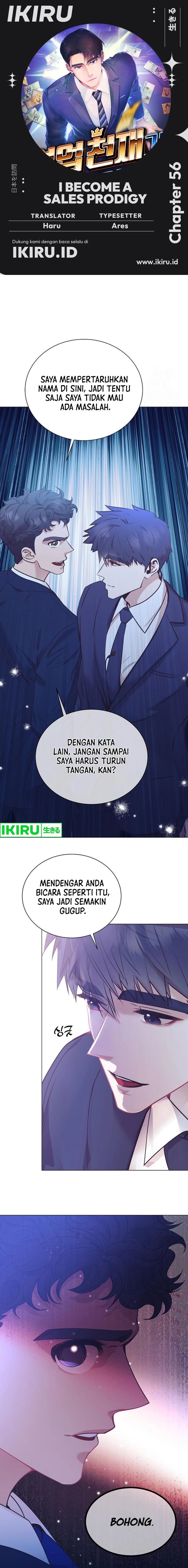 I Became a Sales Prodigy Chapter 56 Gambar 1