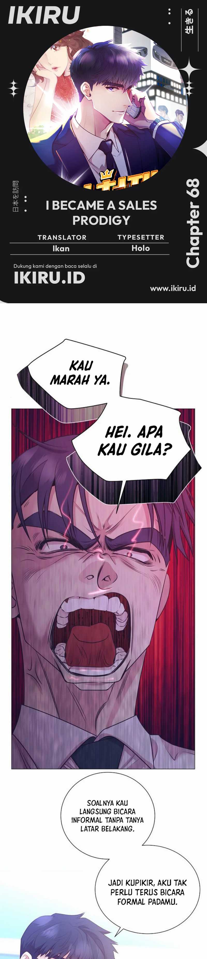I Became a Sales Prodigy Chapter 68 Gambar 1