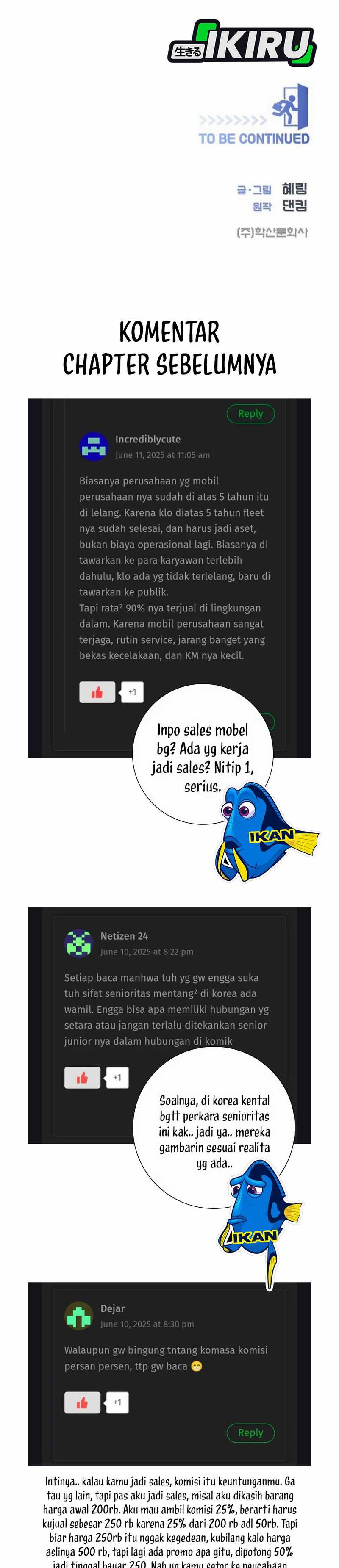 I Became a Sales Prodigy Chapter 70 Gambar 33