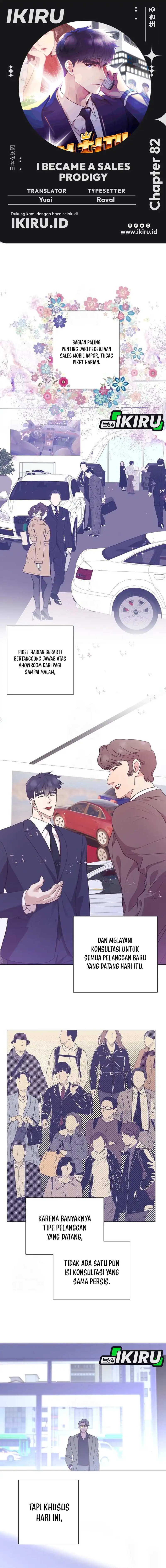 I Became a Sales Prodigy Chapter 82 Gambar 1