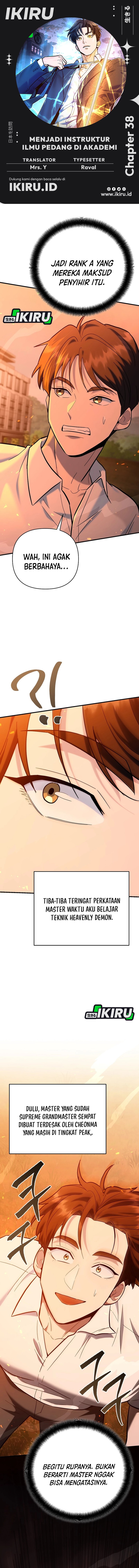 I Became a Swordsmanship Instructor at the Academy Chapter 38 Gambar 1