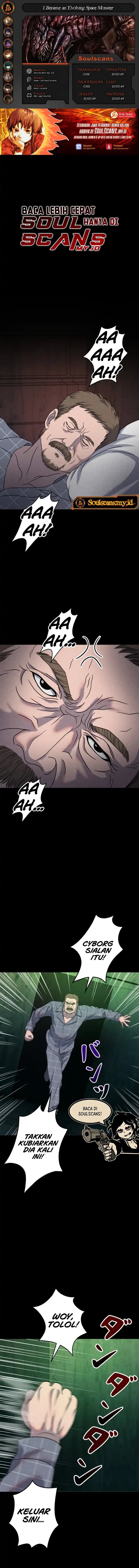 I Became an Evolving Space Monster Chapter 32 Gambar 1