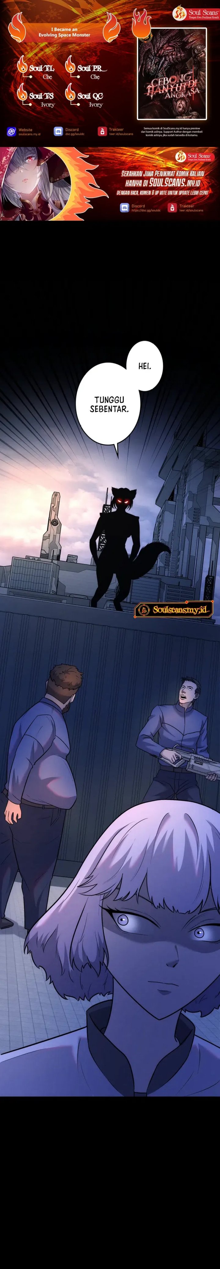 I Became an Evolving Space Monster Chapter 37 Gambar 1