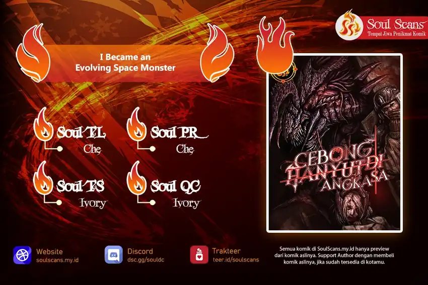 I Became an Evolving Space Monster Chapter 43 Gambar 1