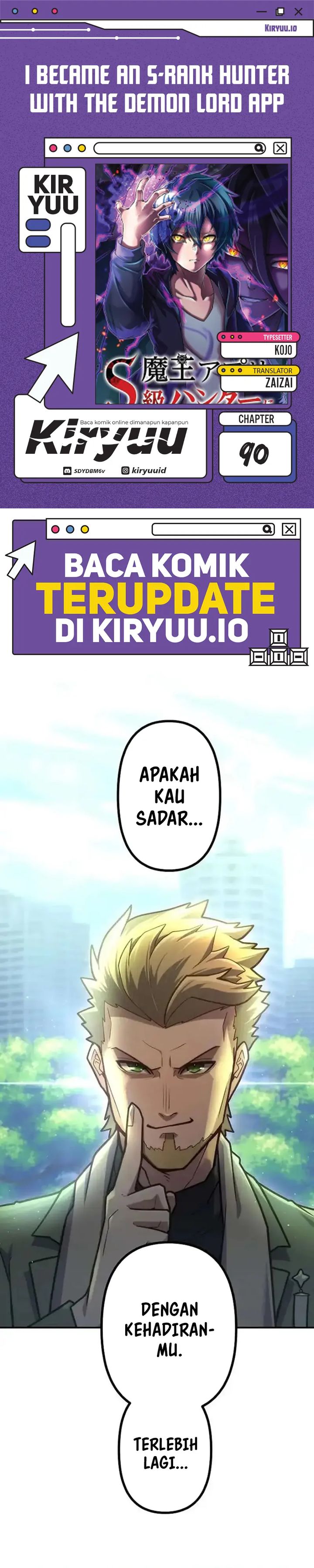 I Became an S-Rank Hunter With the Demon Lord App Chapter 90 Gambar 1