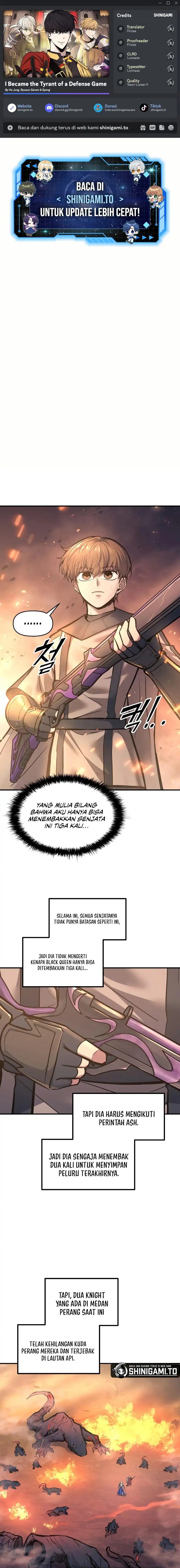 I Became the Tyrant of a Defense Game Chapter 141 Gambar 1