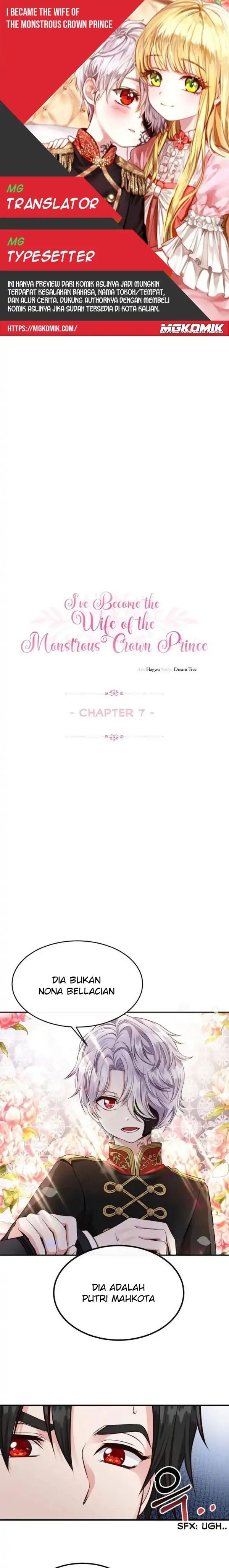 I Became the Wife of the Monstrous Crown Prince Chapter 07 Gambar 1