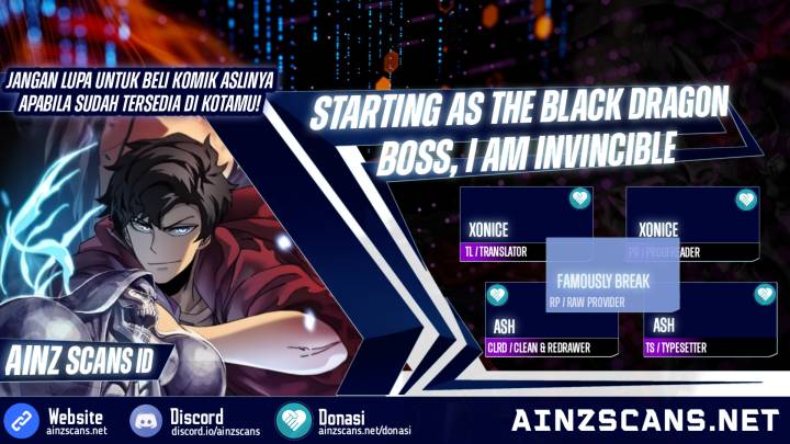 I Become Invincible Black Dragon Boss At The Start Chapter 11 Gambar 1