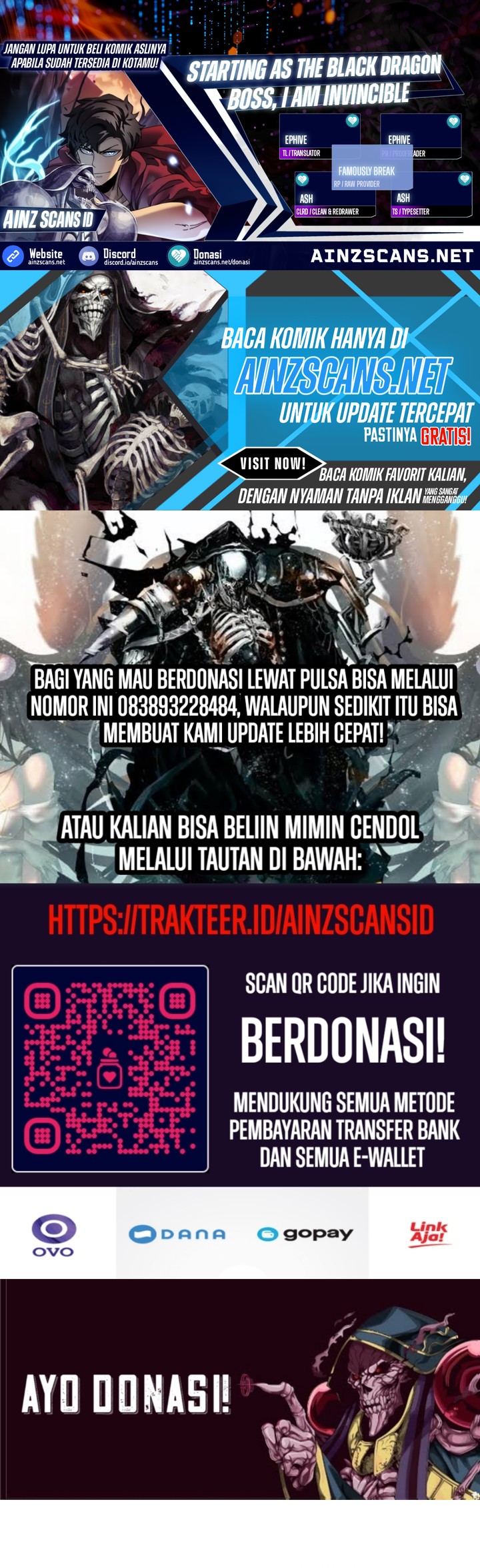 I Become Invincible Black Dragon Boss At The Start Chapter 22 Gambar 1