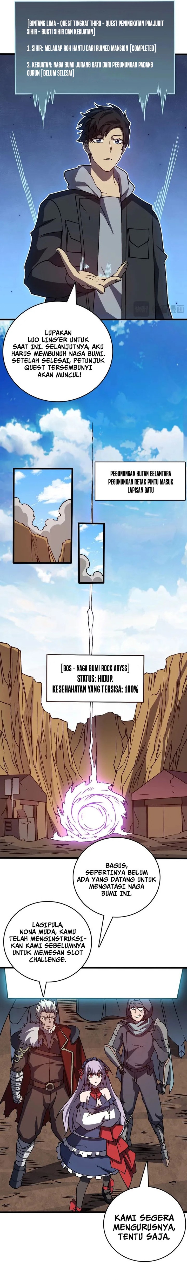 I Become Invincible Black Dragon Boss At The Start Chapter 22 Gambar 13