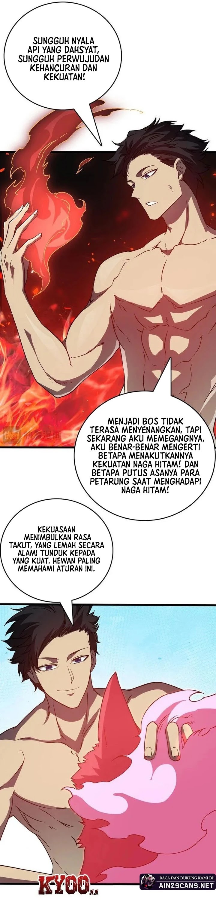 I Become Invincible Black Dragon Boss At The Start Chapter 25 Gambar 26