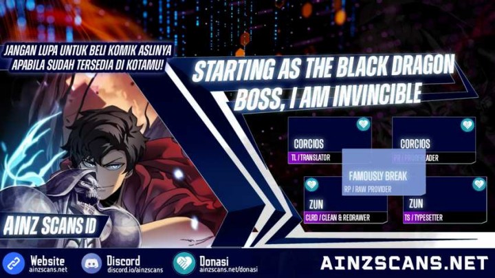 I Become Invincible Black Dragon Boss At The Start Chapter 37 Gambar 1