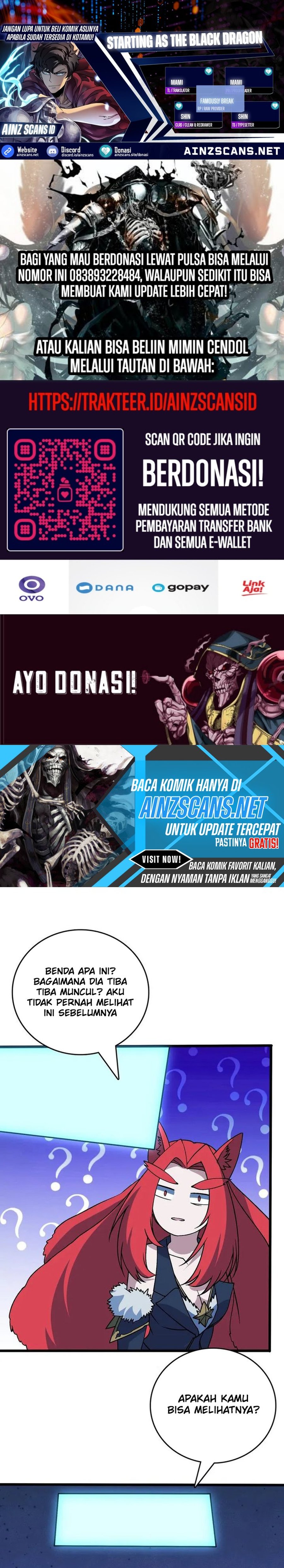 I Become Invincible Black Dragon Boss At The Start Chapter 51 Gambar 1