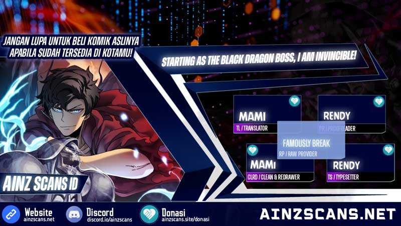 I Become Invincible Black Dragon Boss At The Start Chapter 56 Gambar 1