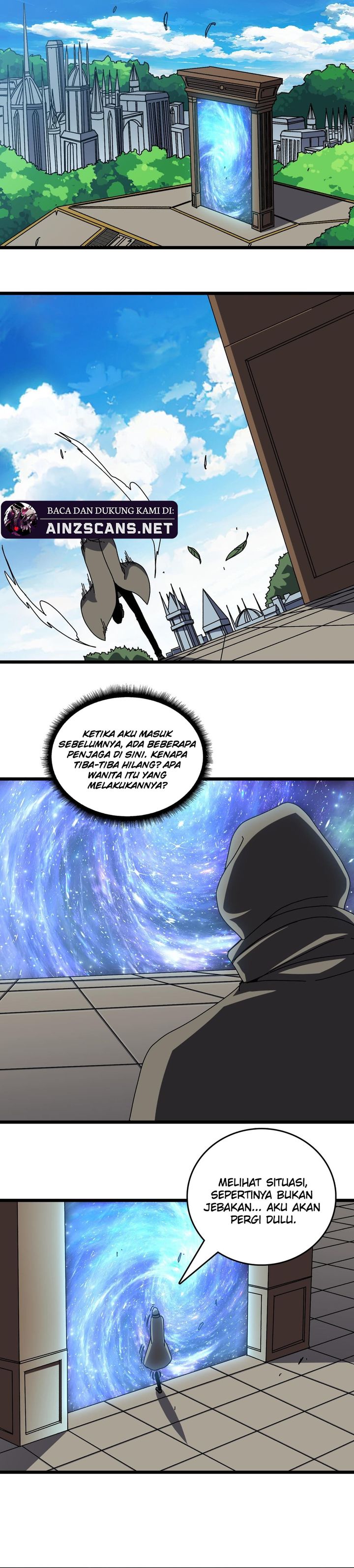 I Become Invincible Black Dragon Boss At The Start Chapter 84 Gambar 5