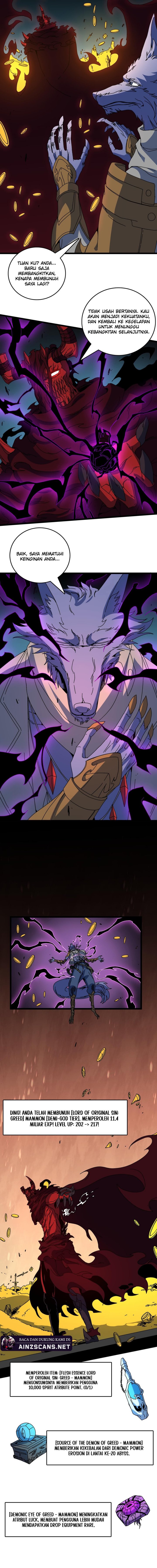 I Become Invincible Black Dragon Boss At The Start Chapter 87 Gambar 4