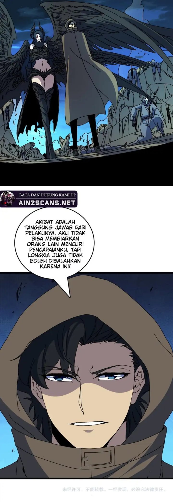 I Become Invincible Black Dragon Boss At The Start Chapter 90 Gambar 8