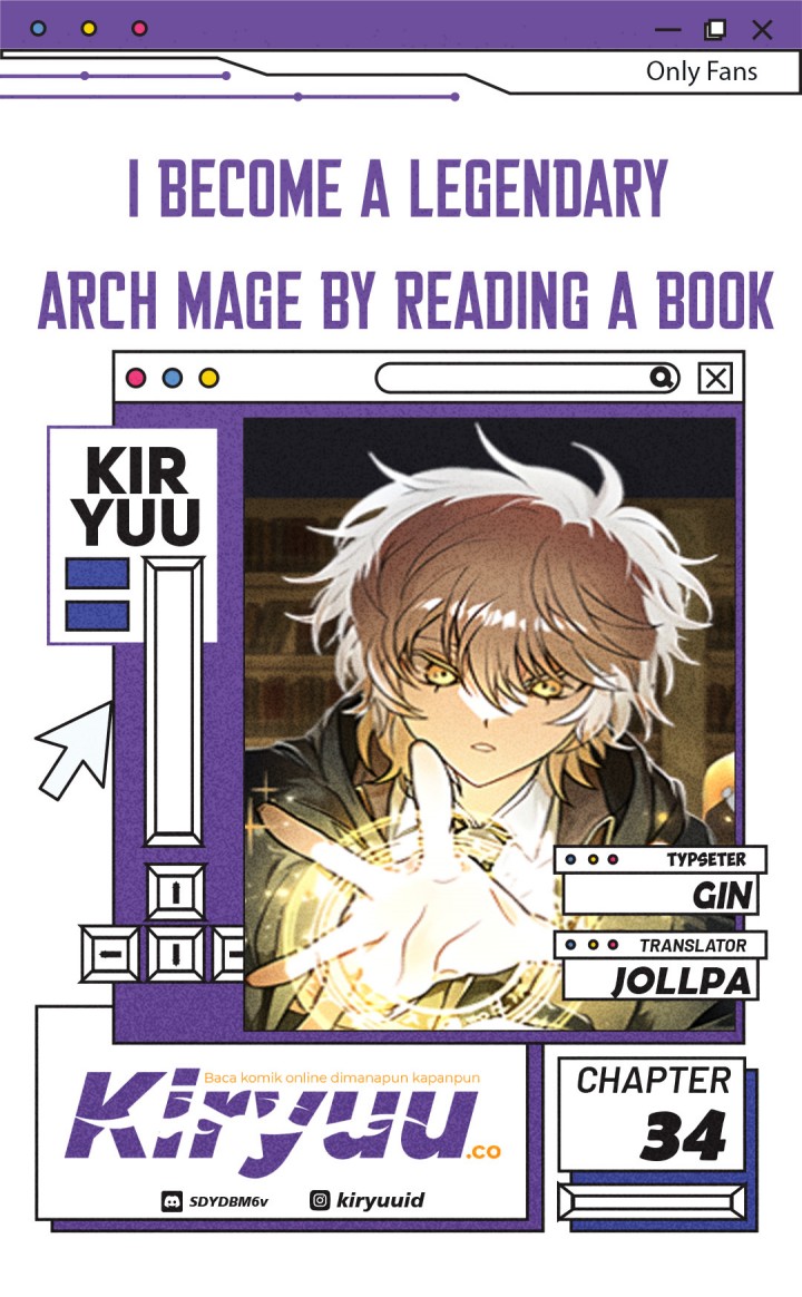 I Become a Legendary Arch Mage by Reading a Book Chapter 34 Gambar 1