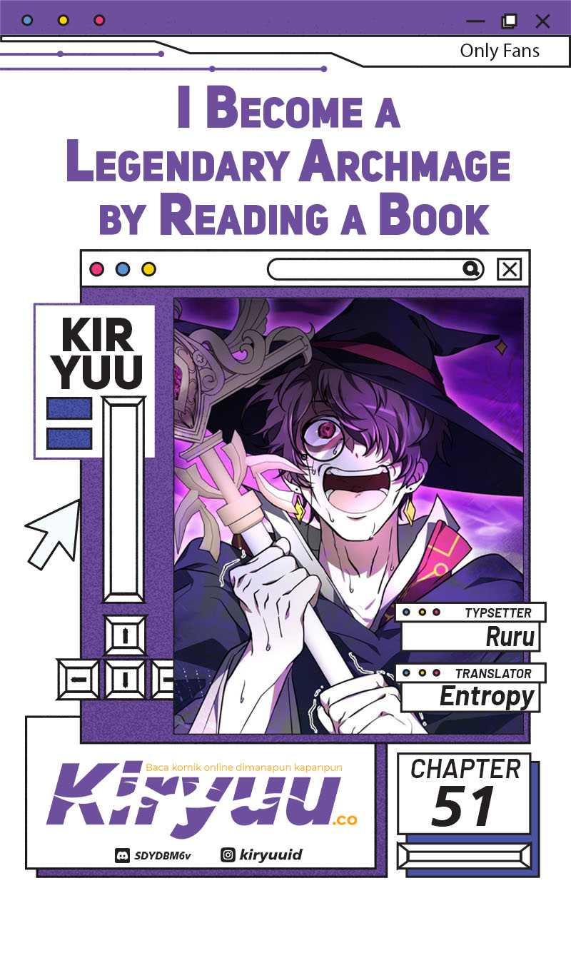 I Become a Legendary Arch Mage by Reading a Book Chapter 51 Gambar 1