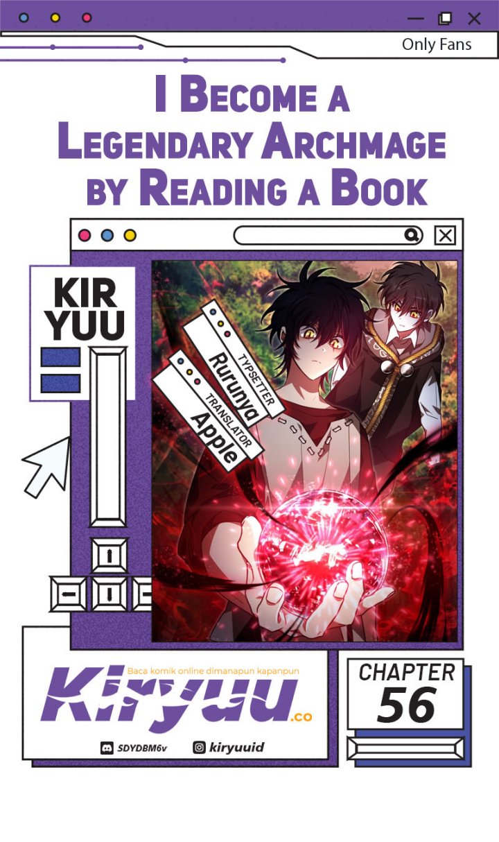 I Become a Legendary Arch Mage by Reading a Book Chapter 56 Gambar 1