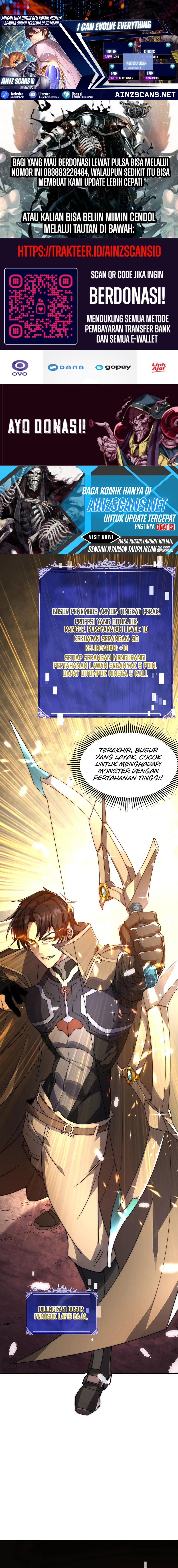 I Can Evolve Everything Chapter 10 Gambar 1