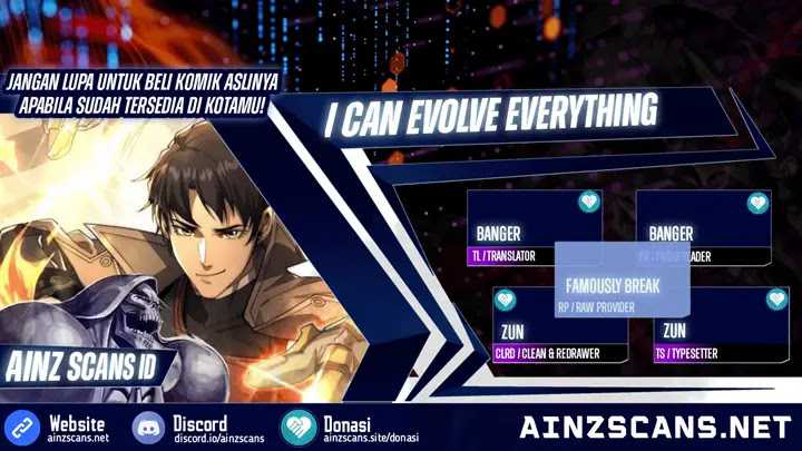 I Can Evolve Everything Chapter 27 Gambar 1