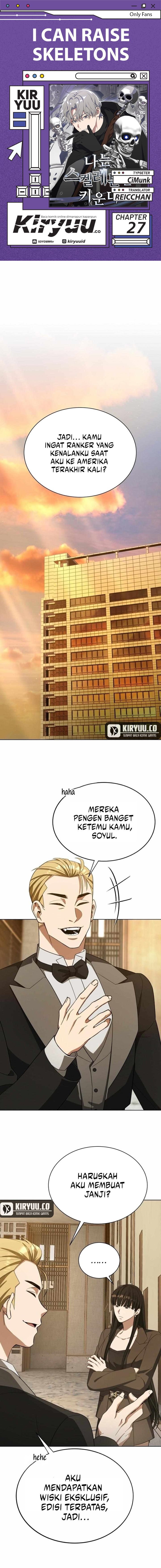 I Can Raise Skeletons Chapter 27 Gambar 1