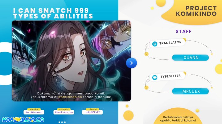 I Can Snatch 999 Types of Abilities (Your Abilities Are Mine/ I Have 999 Abilities) Chapter 159 Gambar 1