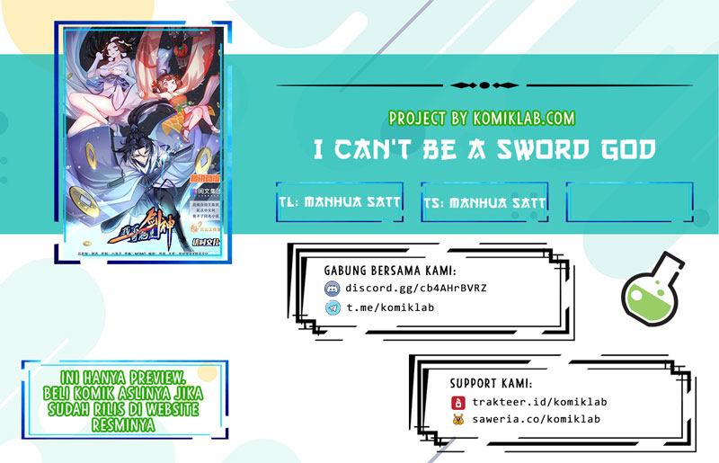 I Can’t Be a Sword God Chapter 00 Gambar 1