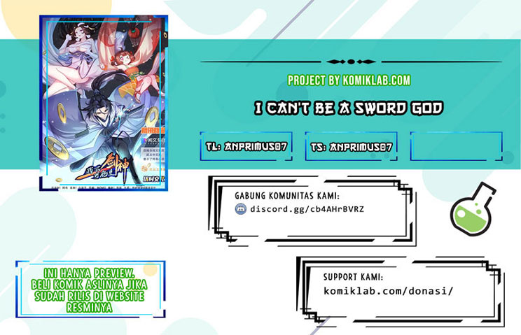 I Can’t Be a Sword God Chapter 09 Gambar 1
