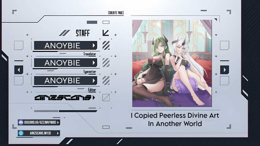 I Copied Peerless Divine Art In Another World Chapter 19 Gambar 1