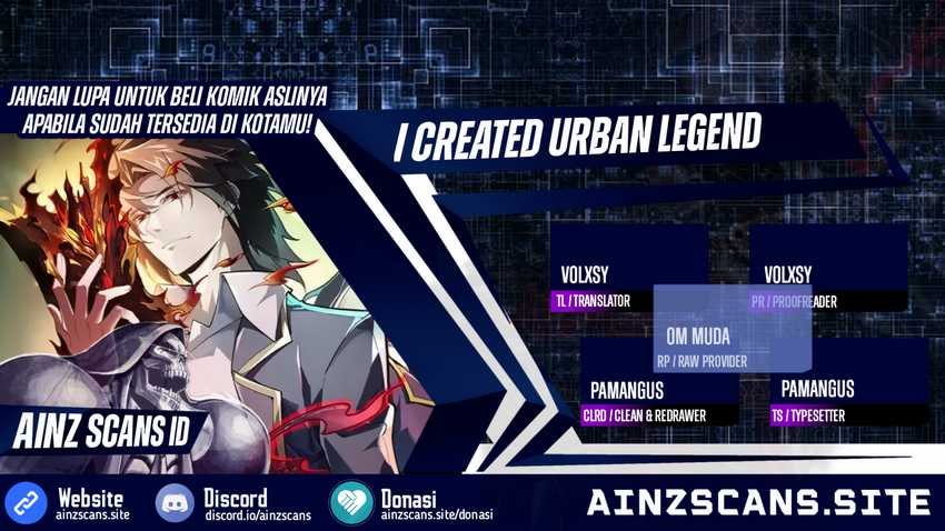I Created an Urban Legend! Chapter 01 Gambar 1