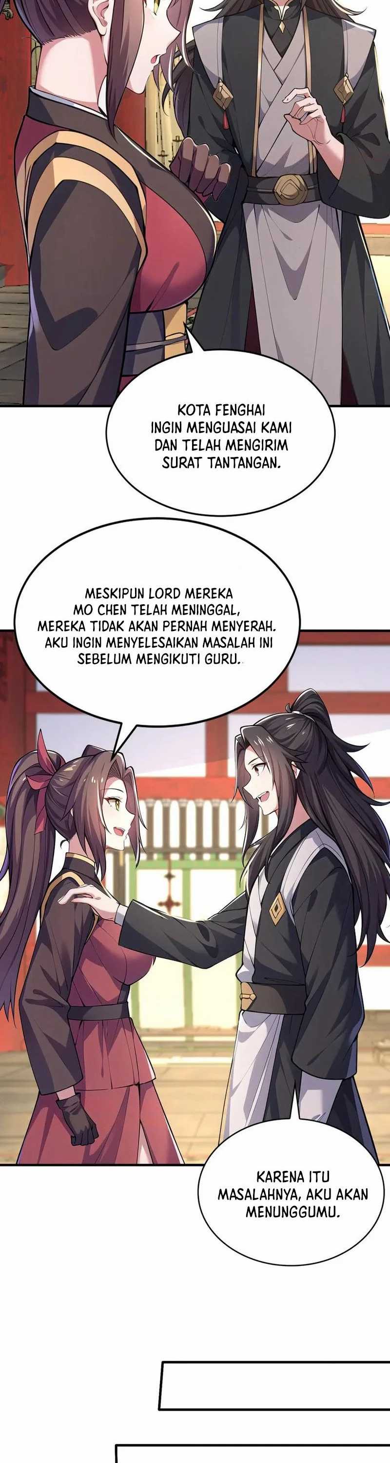 I Get Stronger Just by Lying Down While My Apprentice Cultivates Chapter 41 Gambar 17
