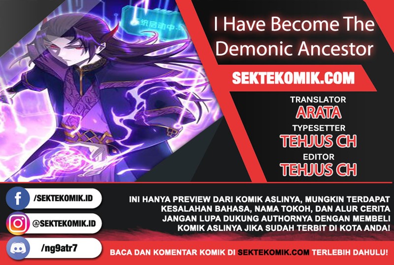 I Have Become The Demonic Ancestor (I Took Over the Demonic Ancestor) Chapter 01 Gambar 1