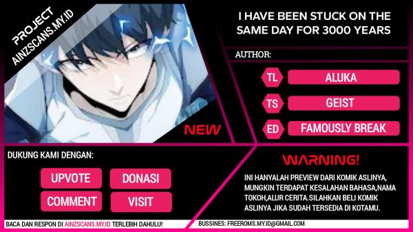 I Have Been Stuck on the Same Day for 3000 Years Chapter 21 Gambar 1