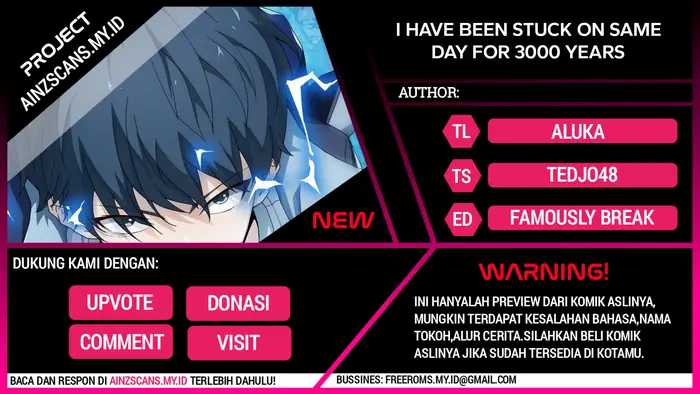 I Have Been Stuck on the Same Day for 3000 Years Chapter 25 Gambar 1