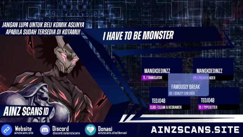 I Have to Be a Monster Chapter 36 Gambar 1