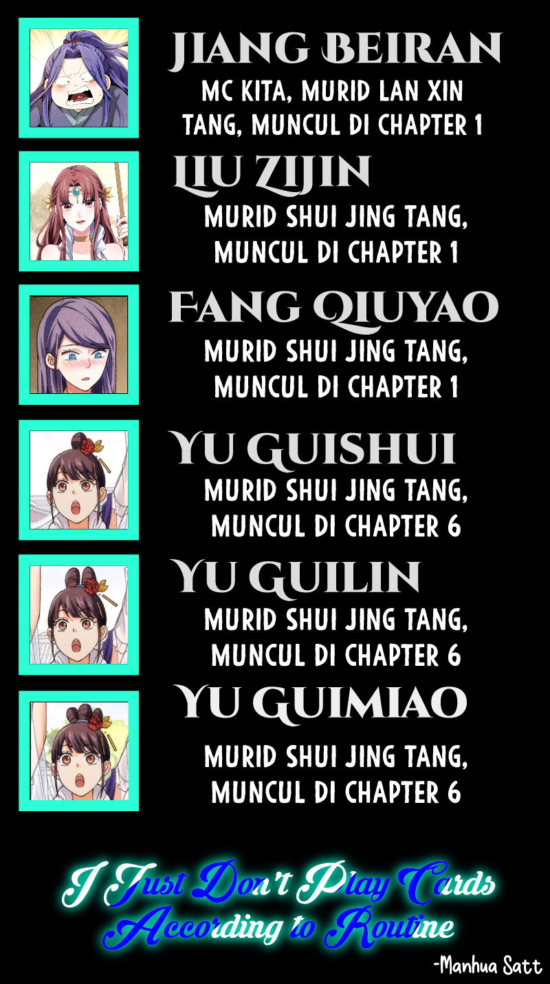 I Just Don’t Play the Card According to the Routine Chapter 35 Gambar 43