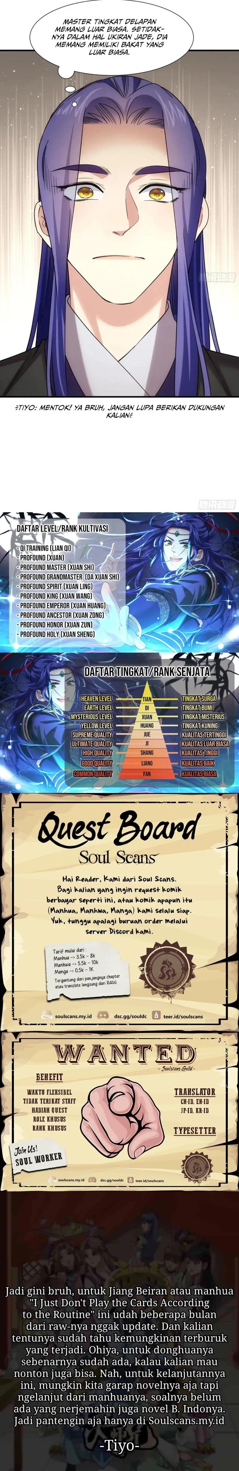 I Just Don’t Play the Card According to the Routine Chapter 328 Gambar 13