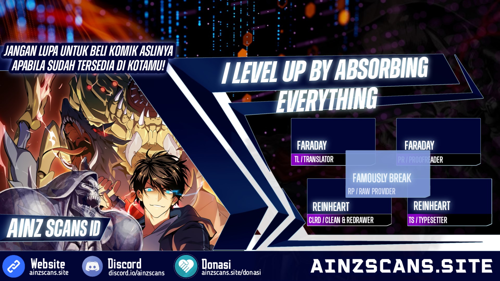 I Level Up By Absorbing Everything Chapter 15 Gambar 1