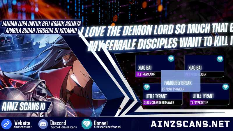 I Love the Demon Lord So Much That Even My Female Disciples Want to Kill Me Chapter 14 Gambar 1