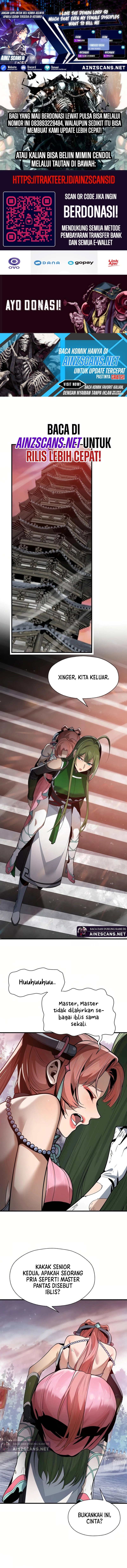 I Love the Demon Lord So Much That Even My Female Disciples Want to Kill Me Chapter 50 Gambar 1